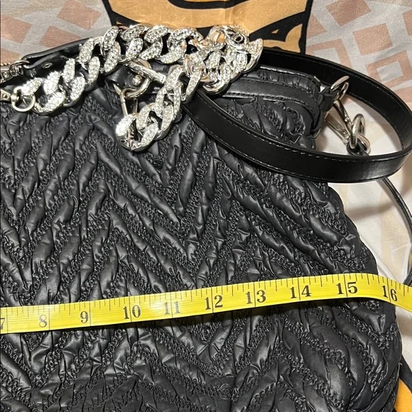 Coach Madison Quilted Chevron Nylon Sophia Satchel - F18634 - Picture 16 of 16